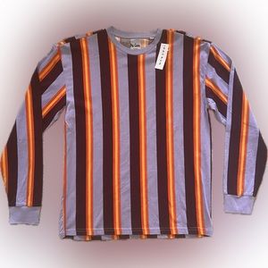 NWT!! PacSun Vertical Striped Long Sleeve Shirt